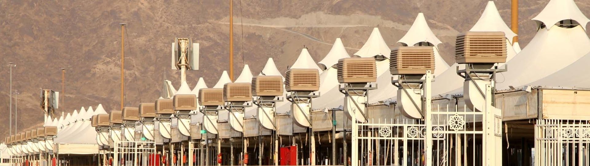 Equipos de enfriadores evaporativos 
para naves industriales